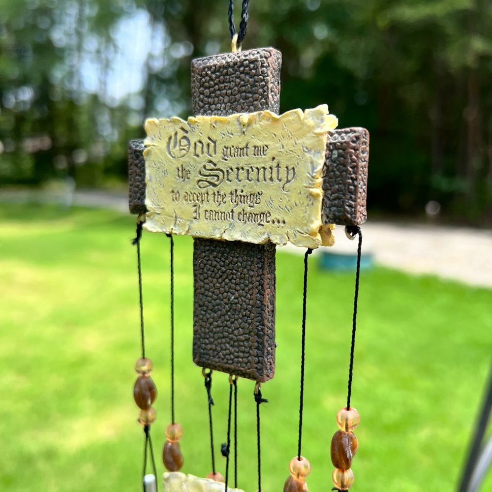 Serenity Prayer Wind Chime